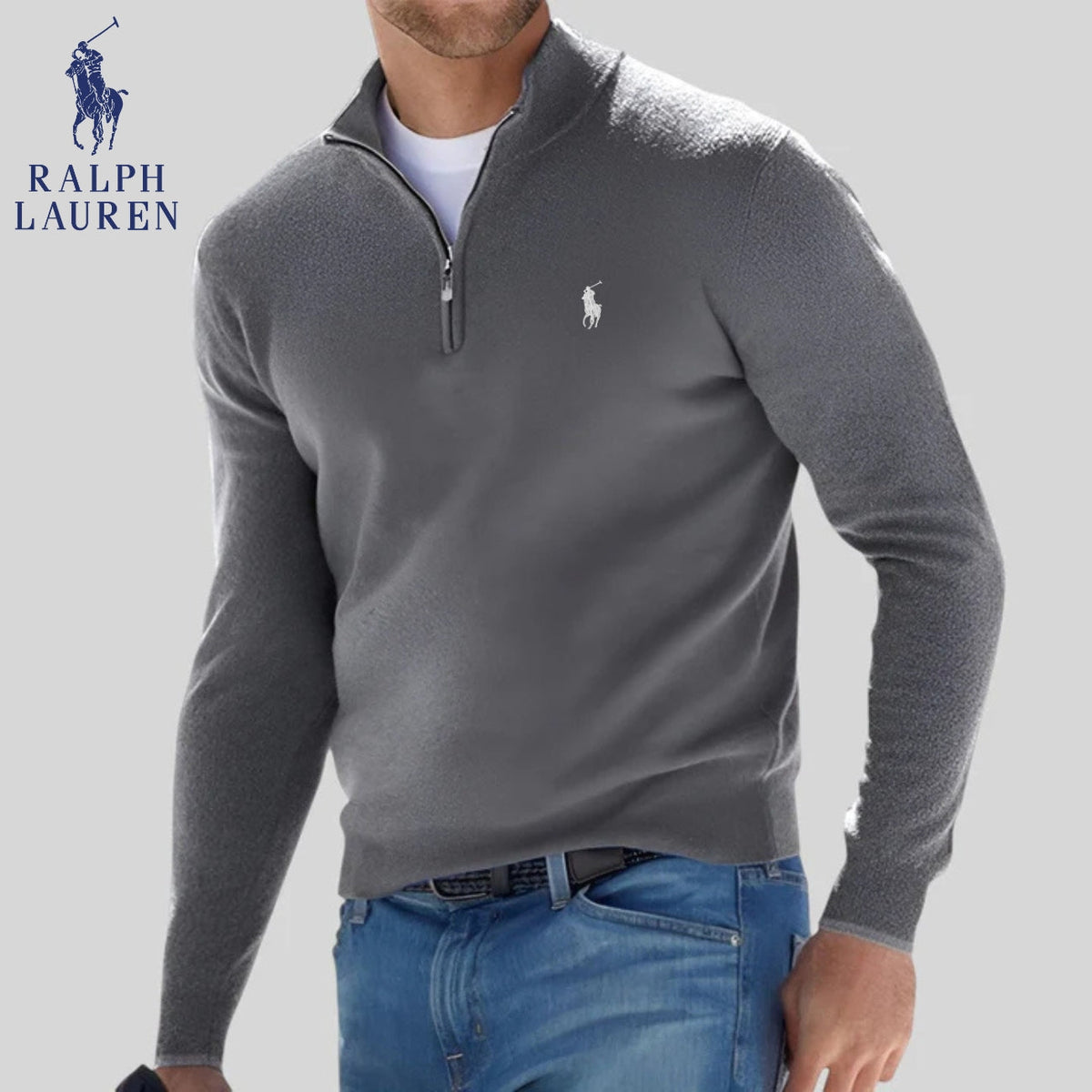 R&L | Half-zip jumper + Gift
